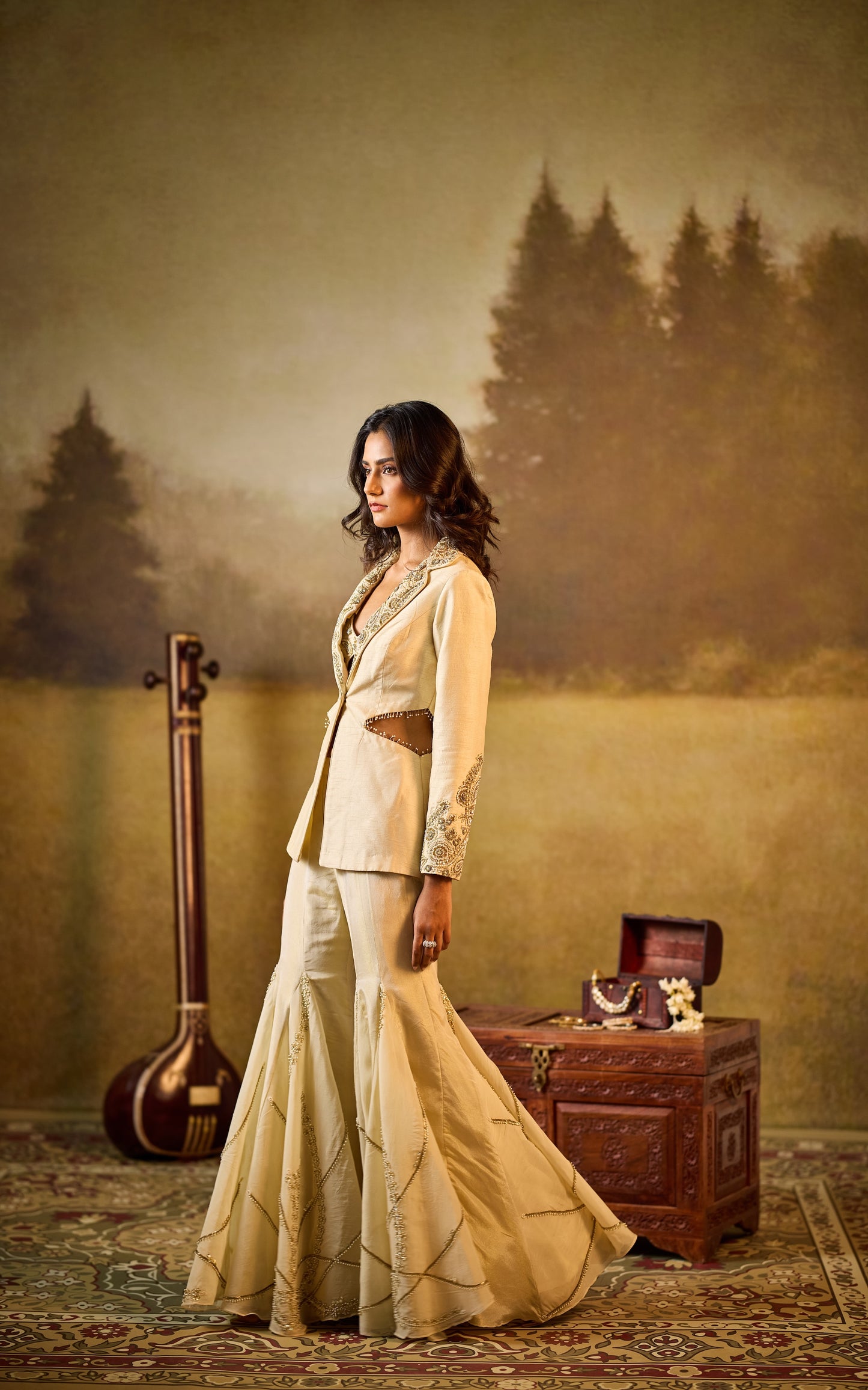 Mehreen Jacket Set