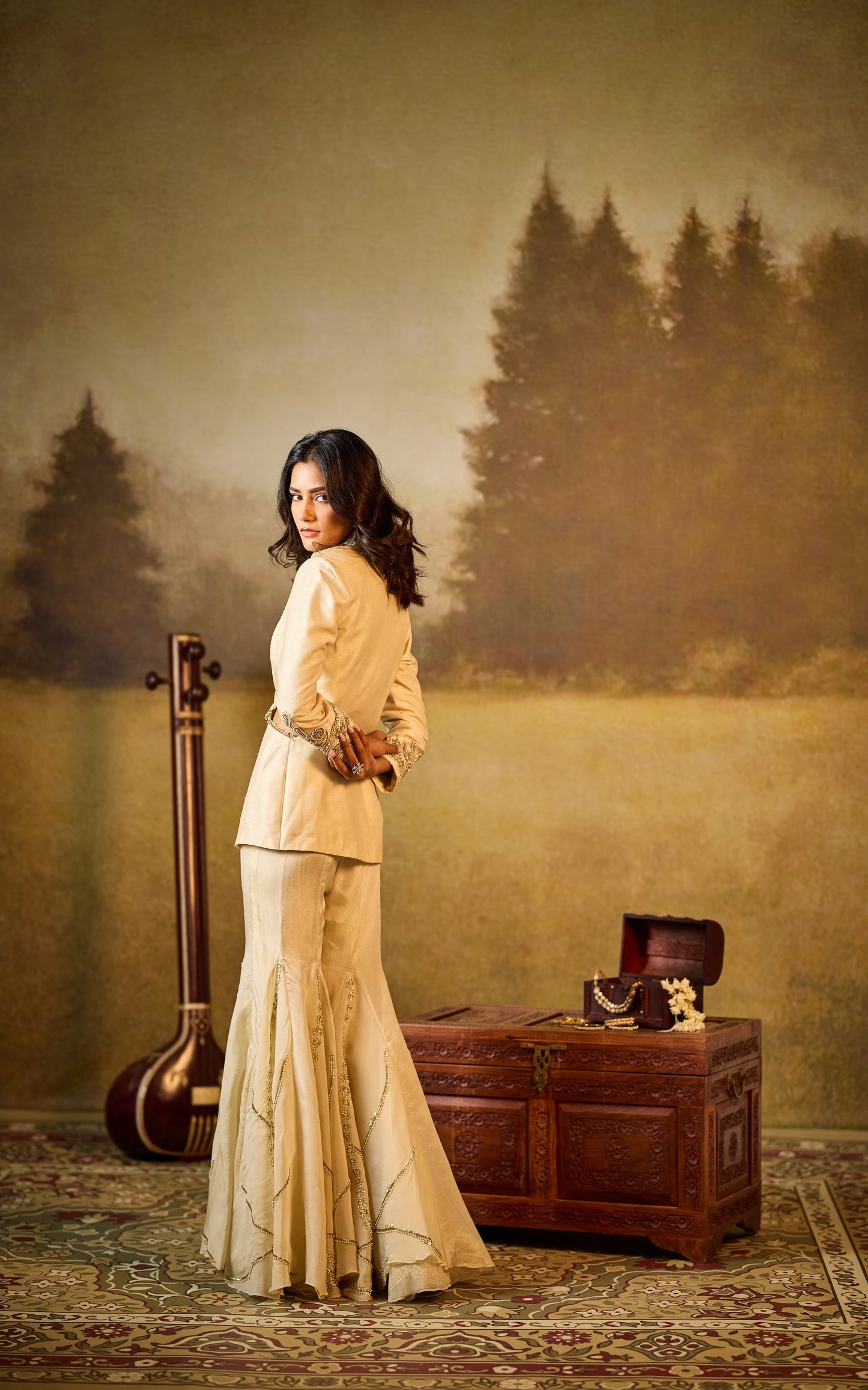 Mehreen Jacket Set