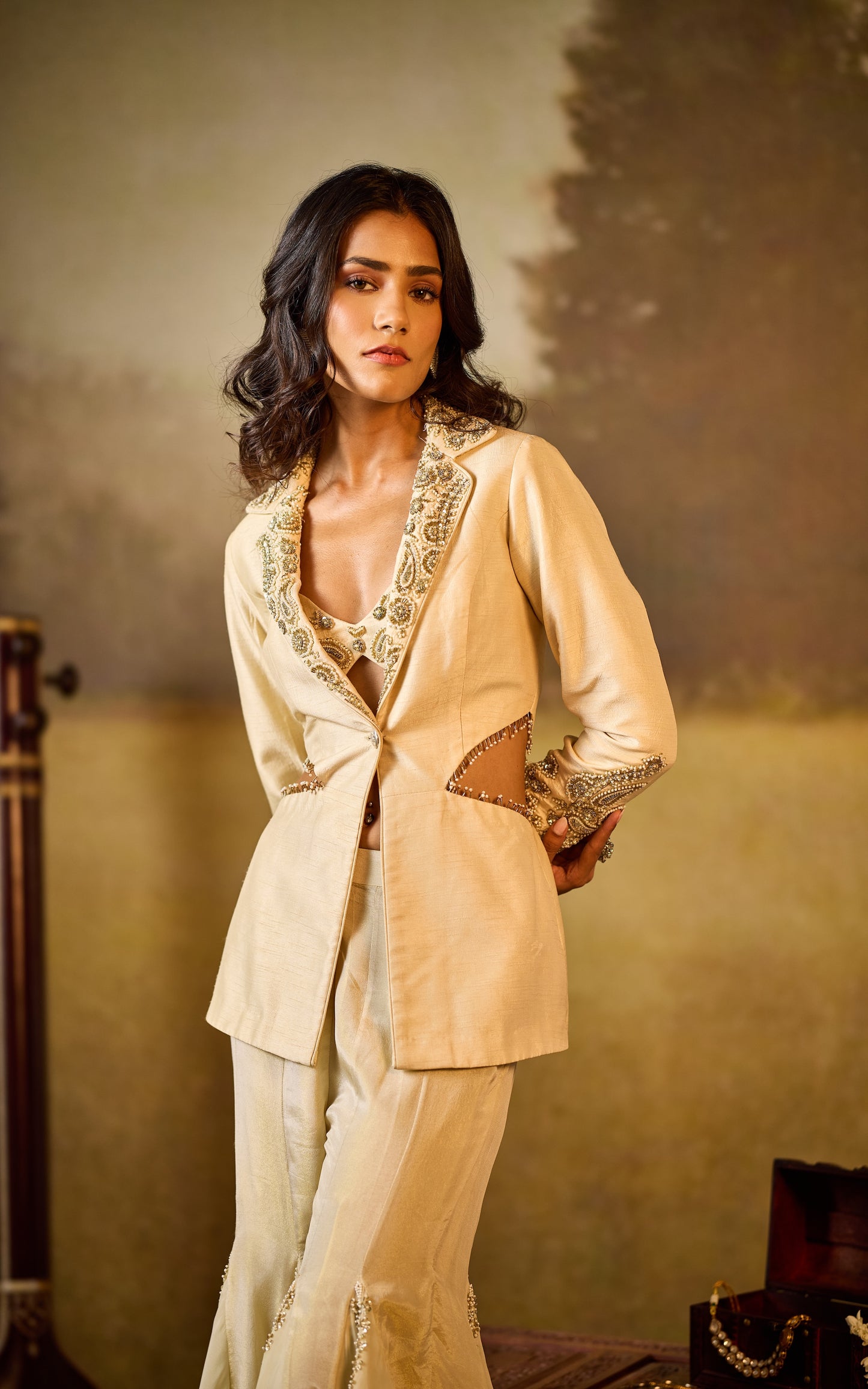 Mehreen Jacket Set