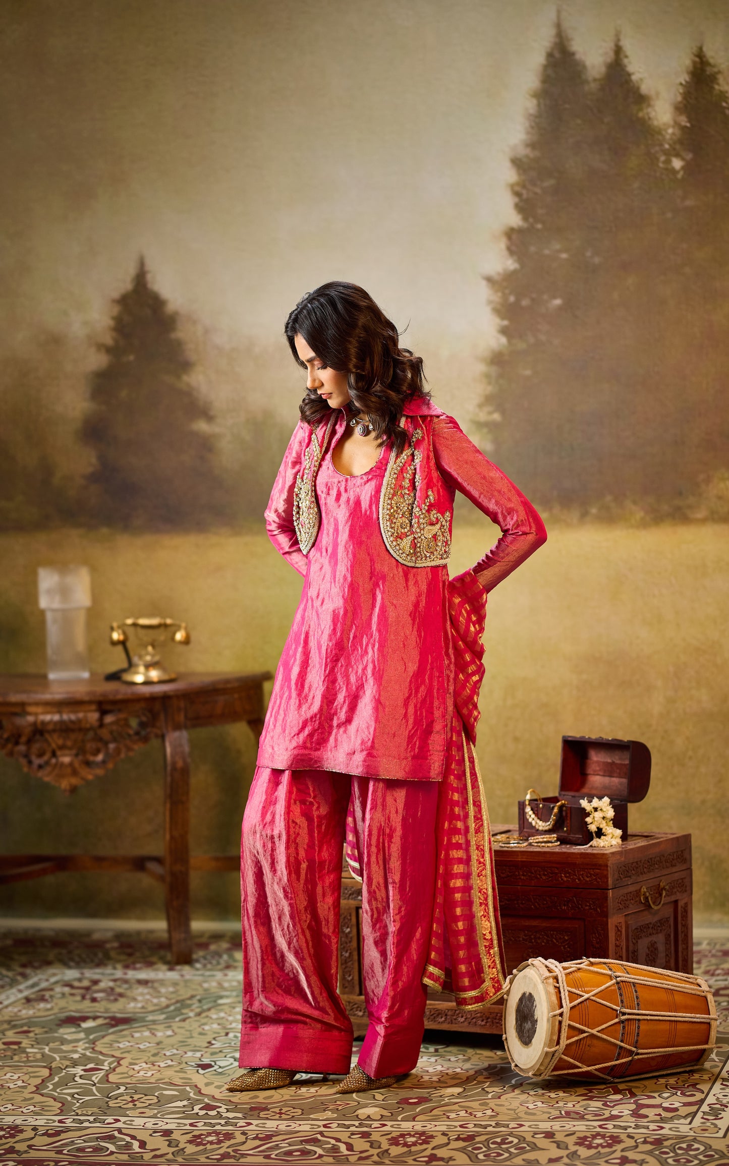 Saanjh Kurta and Jacket set