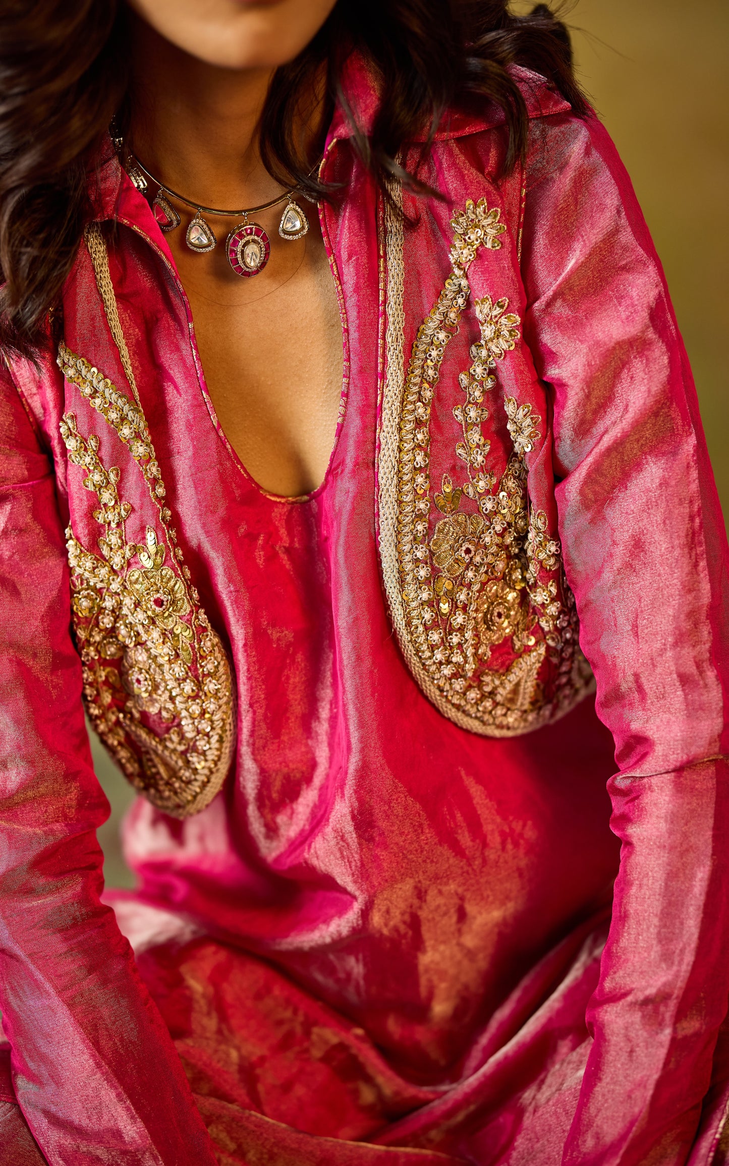 Saanjh Kurta and Jacket set