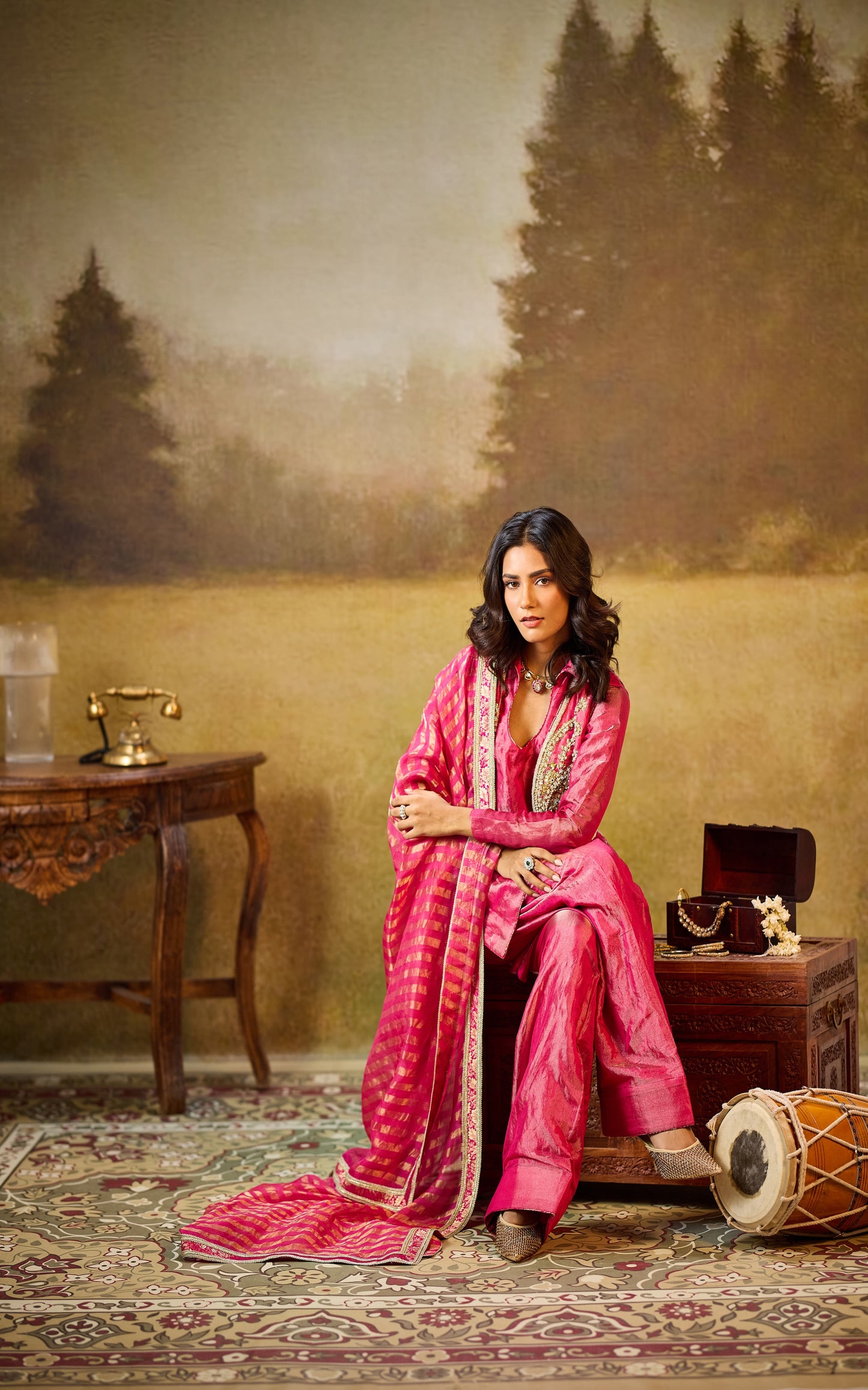 Saanjh Kurta and Jacket set