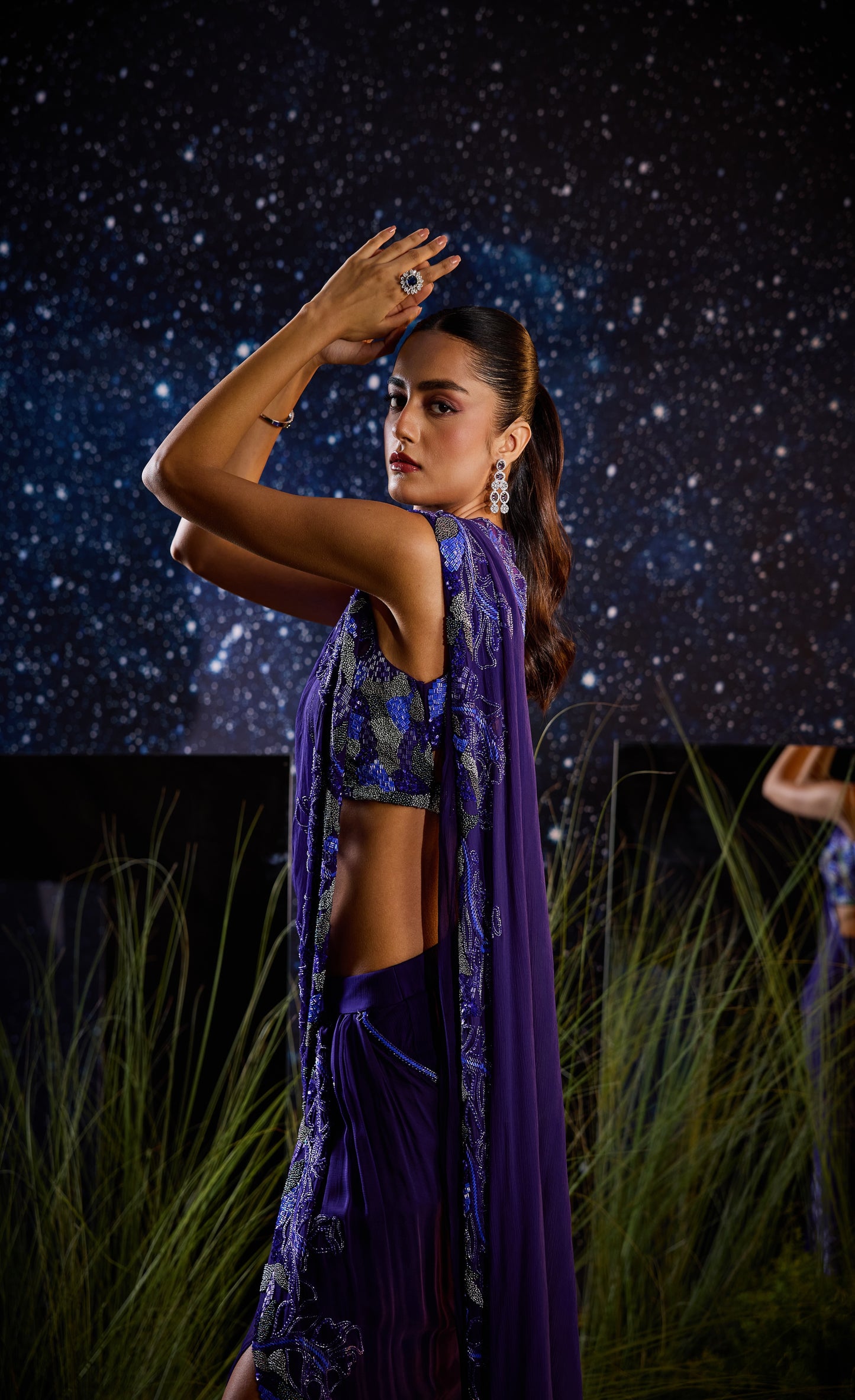 Gleam saree