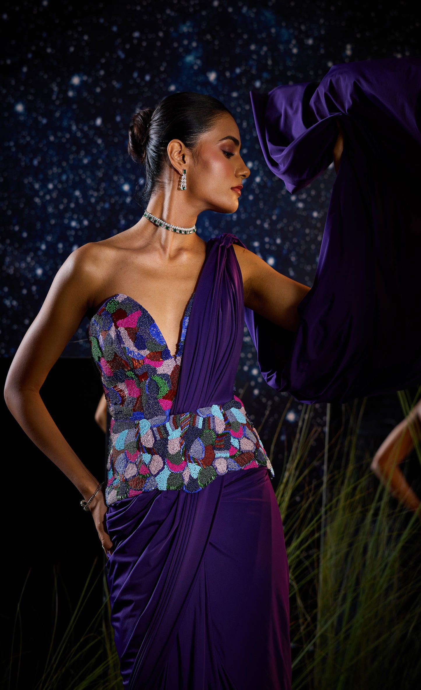 Ethereal saree