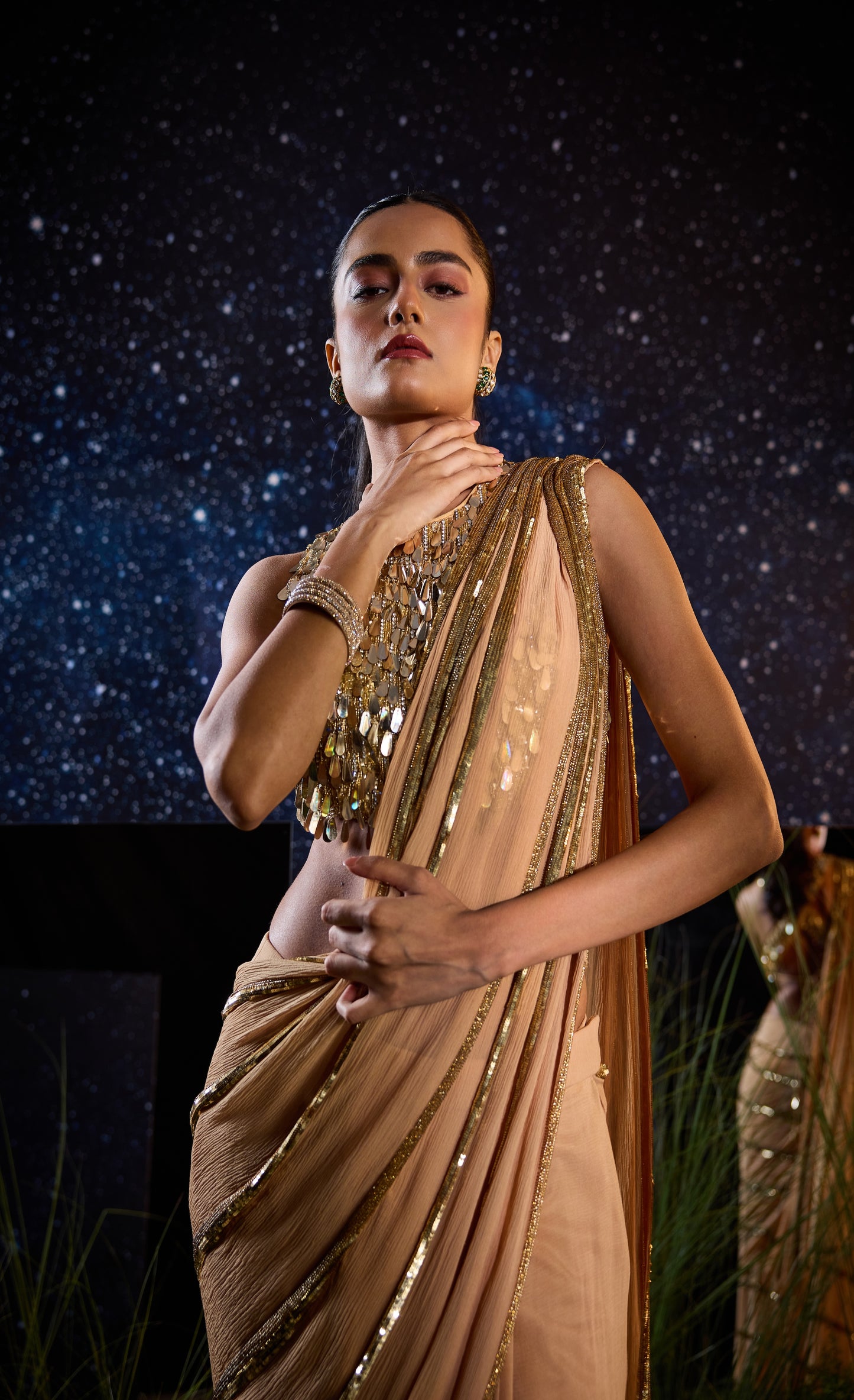 Mist saree