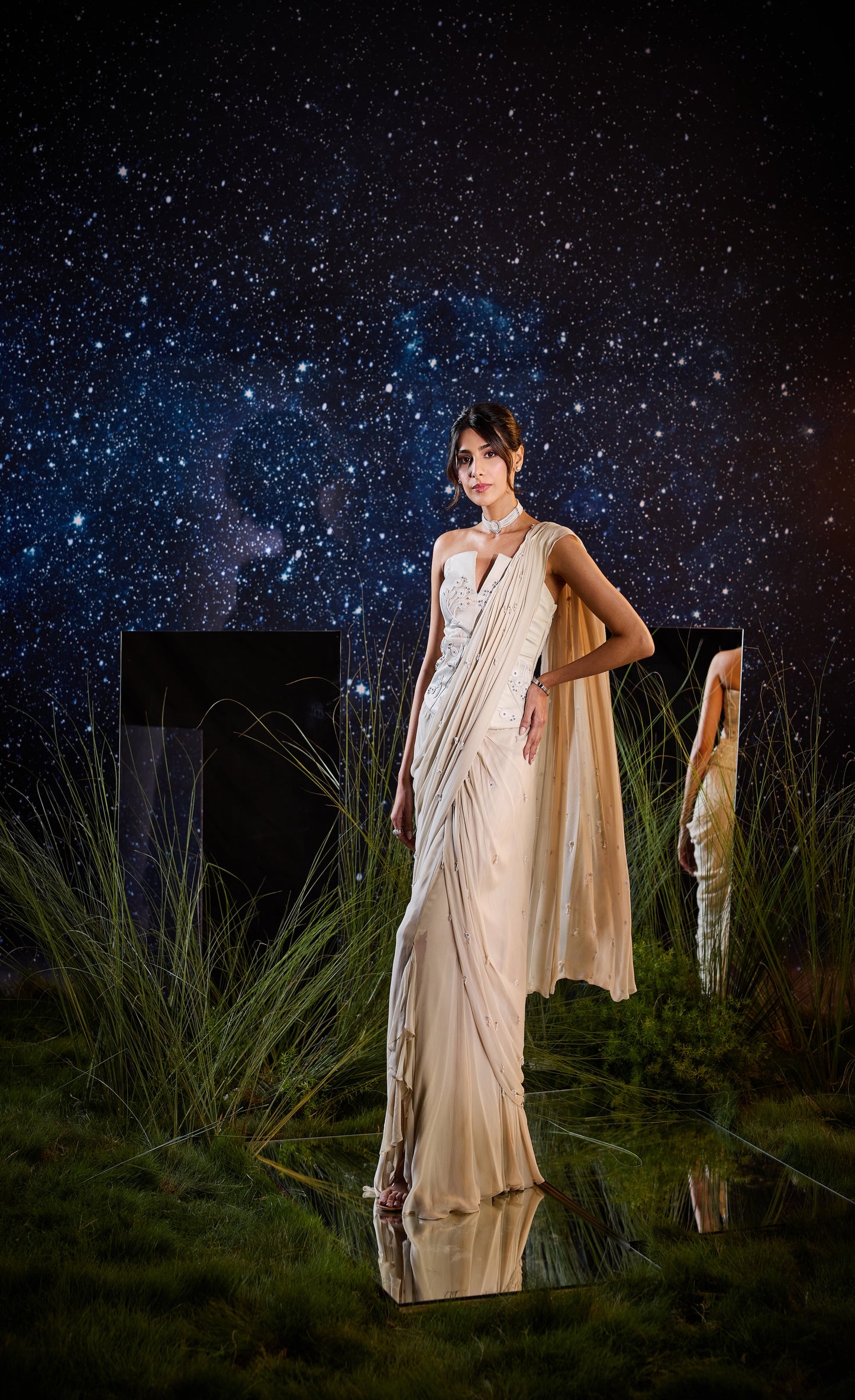 The charm saree