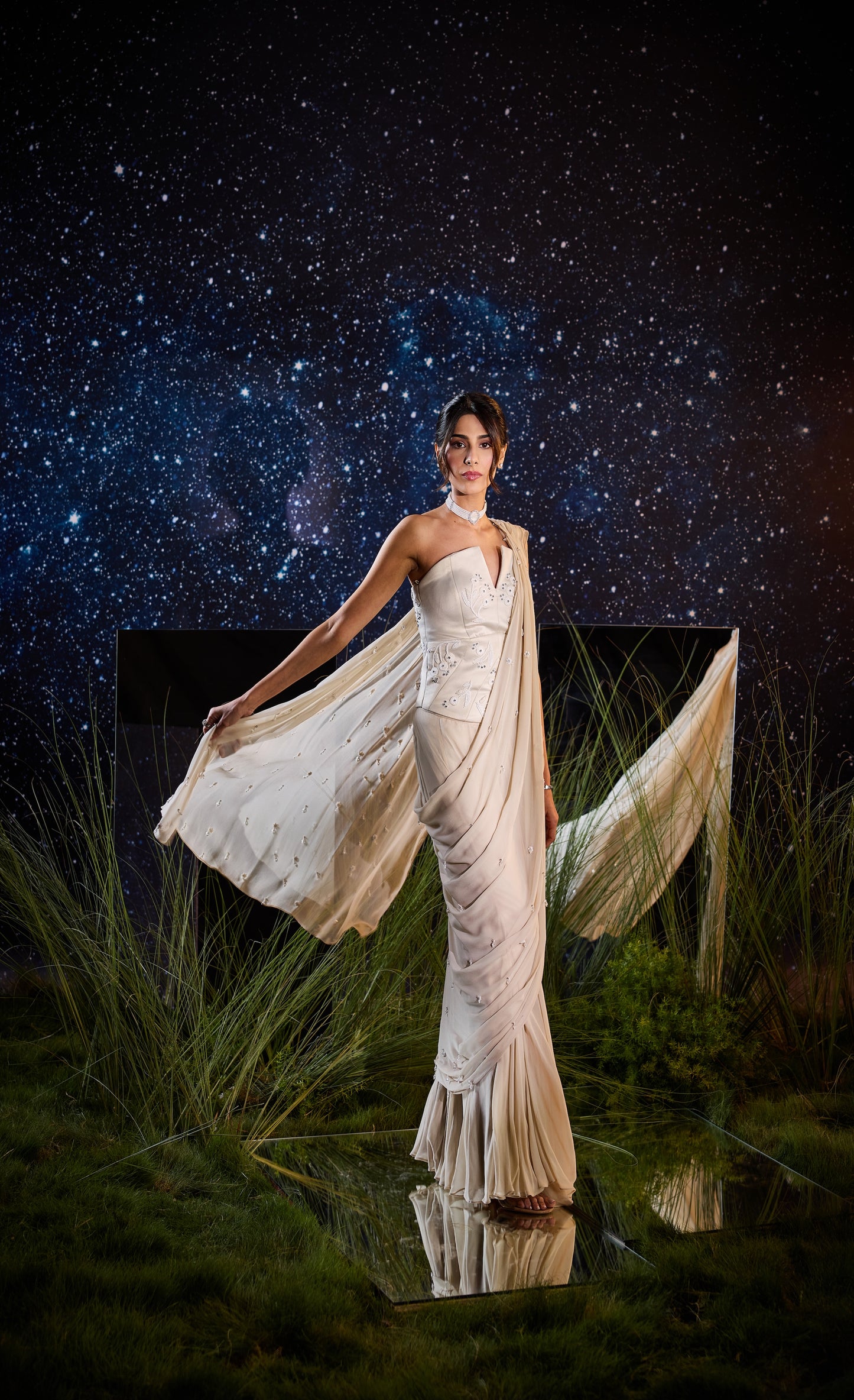 The charm saree