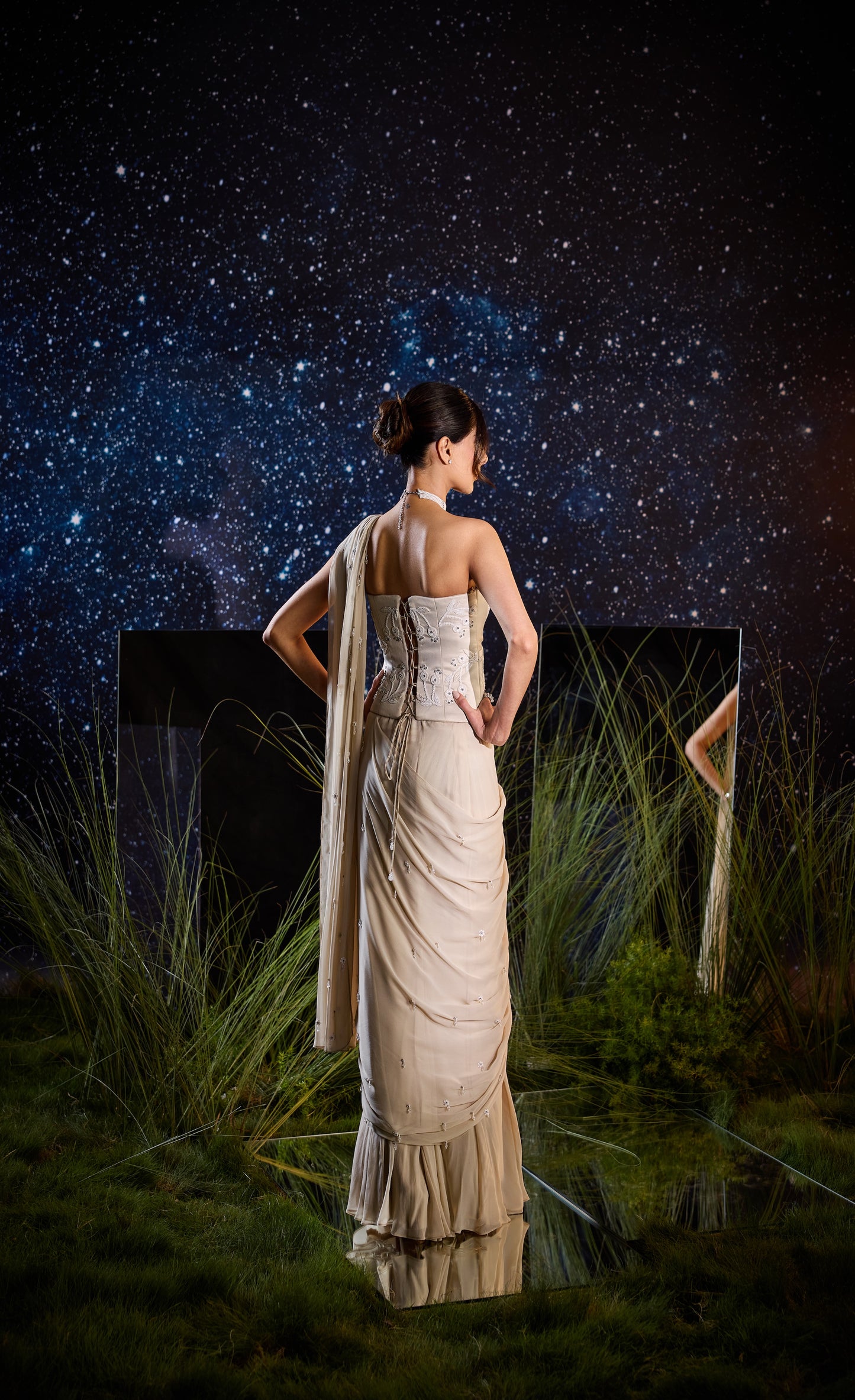 The charm saree