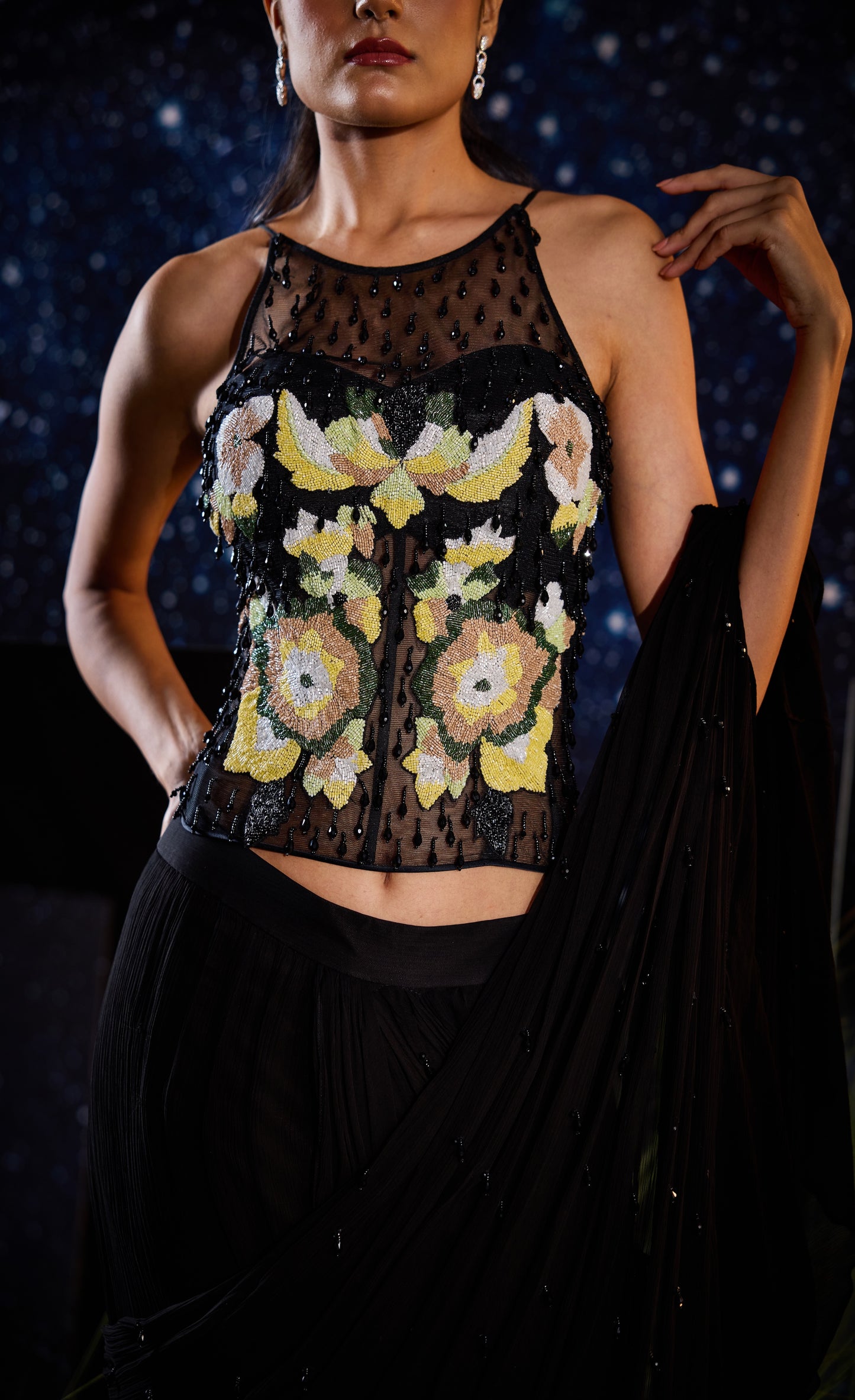 Gleam saree