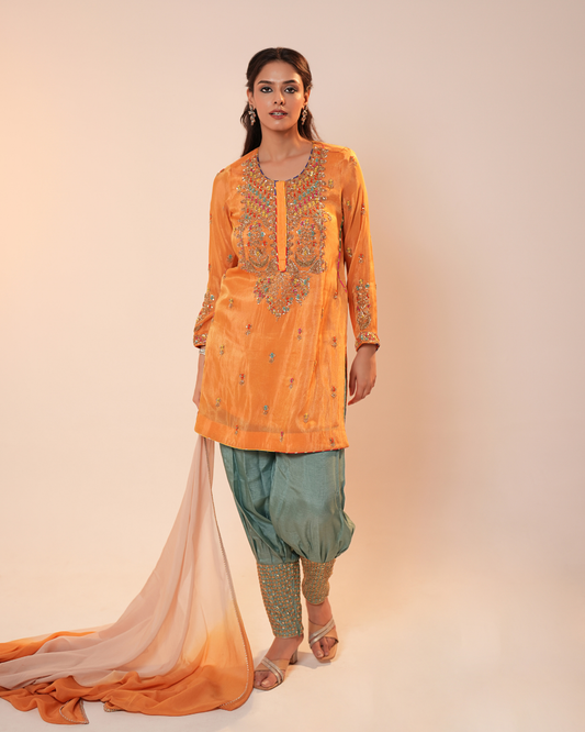 SILK PAKISTANI SUIT