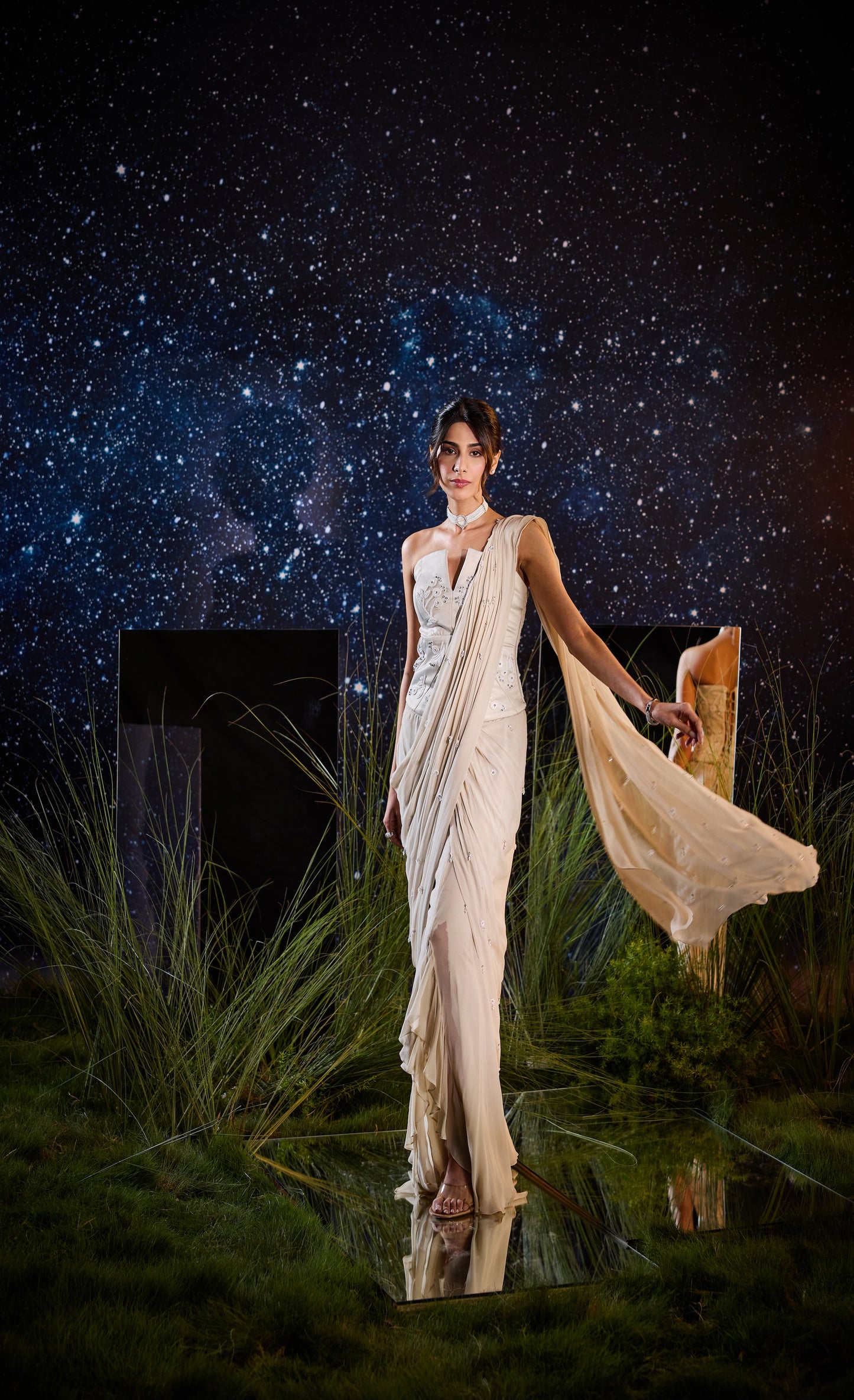 The charm saree